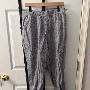 Striped Cotton Pants